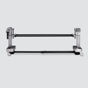 Side view of the Mizuho OSI Trios Surgical Table System
